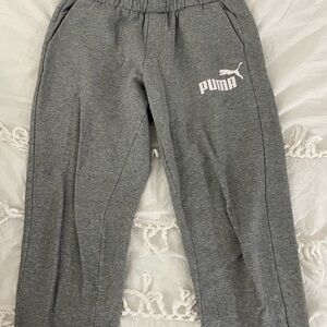 Puma Mens Gray Sweatpants